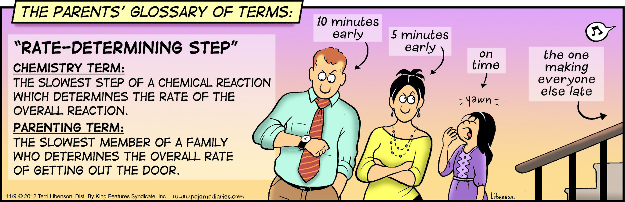 Today's The Pajama Diaries is missing.